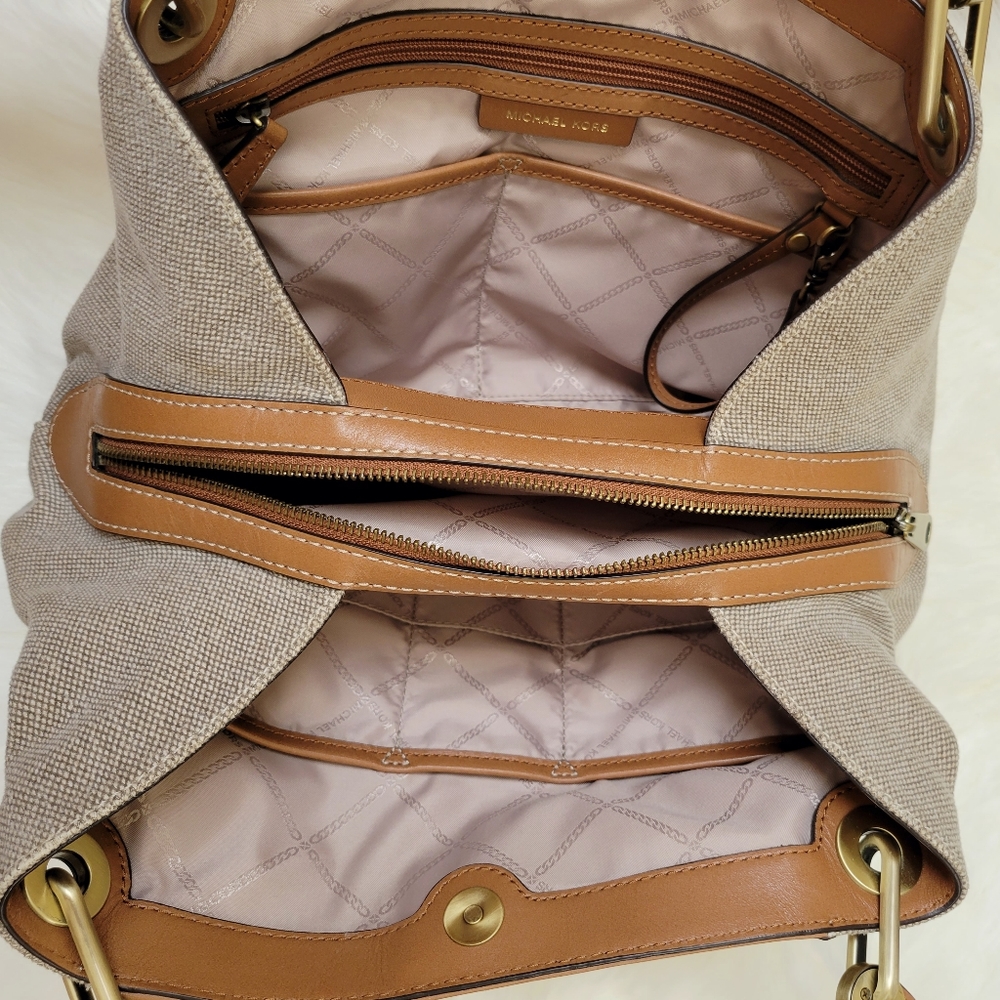 Michael Kors Raven Pocket Shoulder Tote - Picture 7 of 11